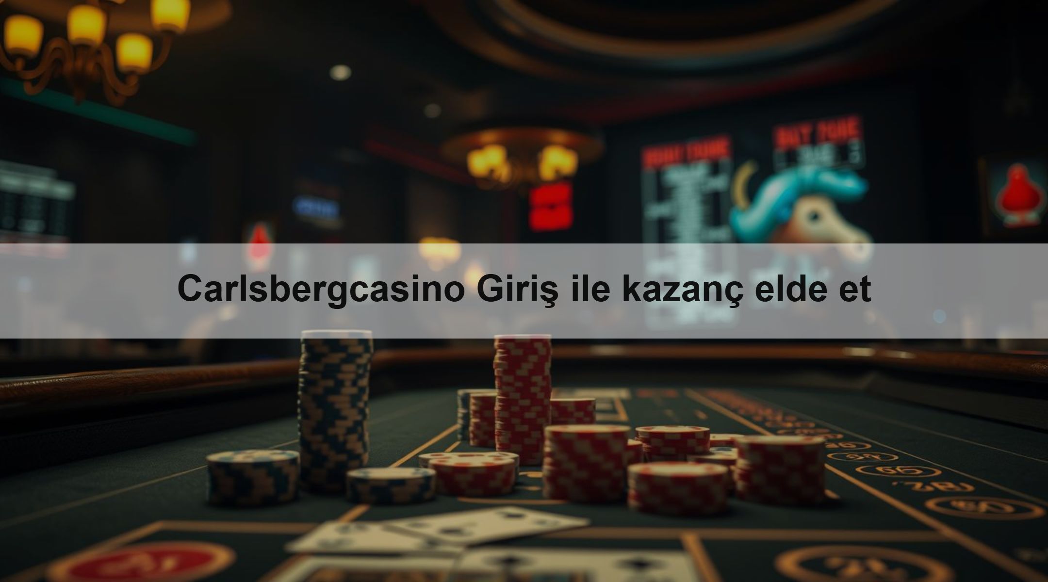 Carlsbergcasino Giriş ile kazanç elde et
